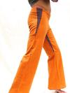 Simple Zen, Organic Cotton/Soy/Spandex Blend, on Valencia Orange by Tdama
