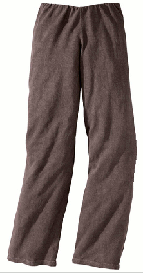 Natural  Fiber, Clay - dyed Hemp/Organic Cotton Pants