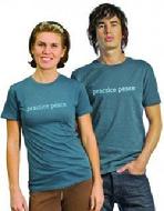 Organic Cotton T, Unisex, PRACTICE PEACE