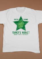 Organic Cotton T-shirt, GREEN THUMB