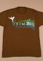 Organic Cotton T-shirt, PEACEFUL FLIGHT