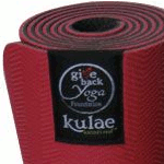 Kluae Cherry Black tpEcoMat Plus Giva Back Yoga Extra Thick