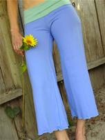 Capri stretch pants, Blue by Tdama