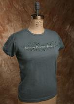 Organic Cotton Tee, "Conserve Fish", Willow