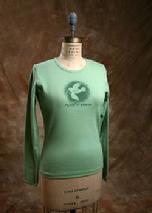 Organic Cotton Tee, "Peace on Earth Dove"