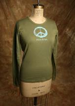 Organic Cotton, "Peaceful", Olive
