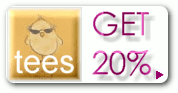 20% off on already discounted organic t-shirt at playtimeyoga.com