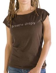 Organic Bamboo, "Breathe Deeply", Chocolate