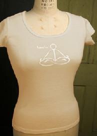 Breathe, Yoga Organic Cotton Tee, Short Sleeve by Green 3 Apparel