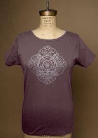 Medallion, Yoga Organic Cotton Tee, Short Sleeve by Green 3 Apparel