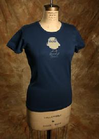 Organic Cotton Tee, "Peaceful Chick"