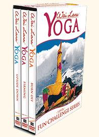 Wai Lana's Fun Challenge Series Yoga DVD Tripack Sale