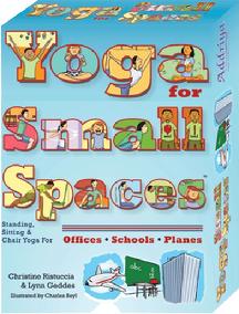 Addriya Learn with Yoga - Yoga for Small Spaces Card Deck