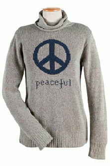 10% OFF! Very Limited Quantities Peaceful Recycled Sweaters