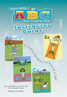 Addriya Kids Yoga Instructor Guide to Learn wtih Yoga ABC Cards