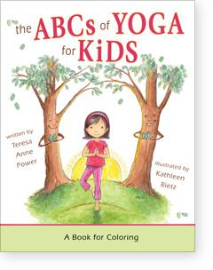 Teresa Anne Power the ABC of Yoga for Kids Coloring Book