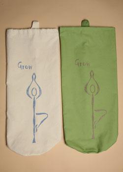 Grow yoga organic cotton Tote