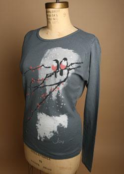 Joy Birds Beautiful Design Organic Tee from Green 3 Apparel