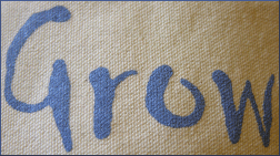 Grow Organic Cotton yoga tote at Play Time Yoga