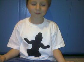 Sukhasana t-shirt Yoga Poses Shaped Cookie Cutters from Kitchen Yogi Easy Pose T-shirt