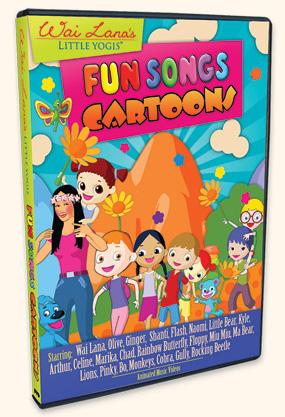 Wai Lana's Little Yogis Fun Songs Carttons