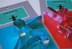 Cookie Cutters yoga asana shaped bake, create, do yoga, TKYTOO, kitchen yogis