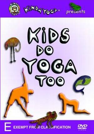 KindaYoga DVD Kids Do Yoga Too at playtimeyoga.com