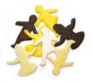 yoga sheped cookie cutters Yummi Yogi Kitchen Yogi THYTOO Karen La Du 