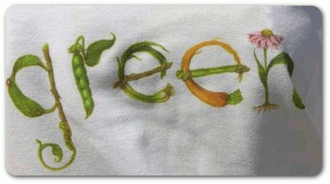 Organic Green Soft Durable Tees