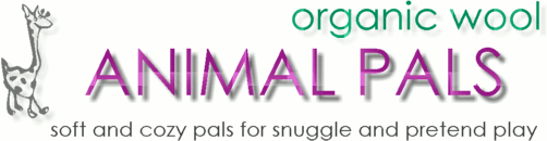 organic alpaca wool animal pals