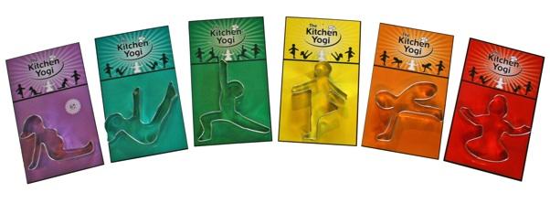 Cookie cutters inspired by yoga kitchen yoigs and TKYTOO