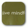 Men's Organic Green Tees Live Mindfully