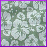 Play Time Yoga Hibiscus Yogi Mat Green Sage