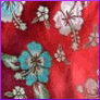 Red Deluxe Hibiscus Yoga Tote